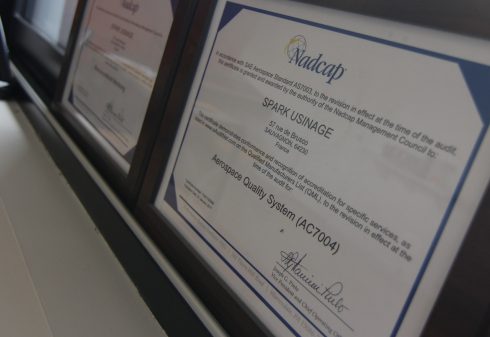 Nadcap certification SPARK usinage-électroérosion-pièces-aeronautique-façonnage-filage-perçage